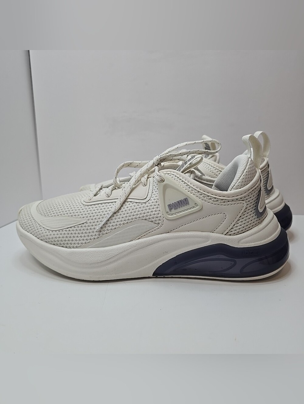 Puma Cell Thrill Softride Warm White/Purple Women’s Sneakers 7.5